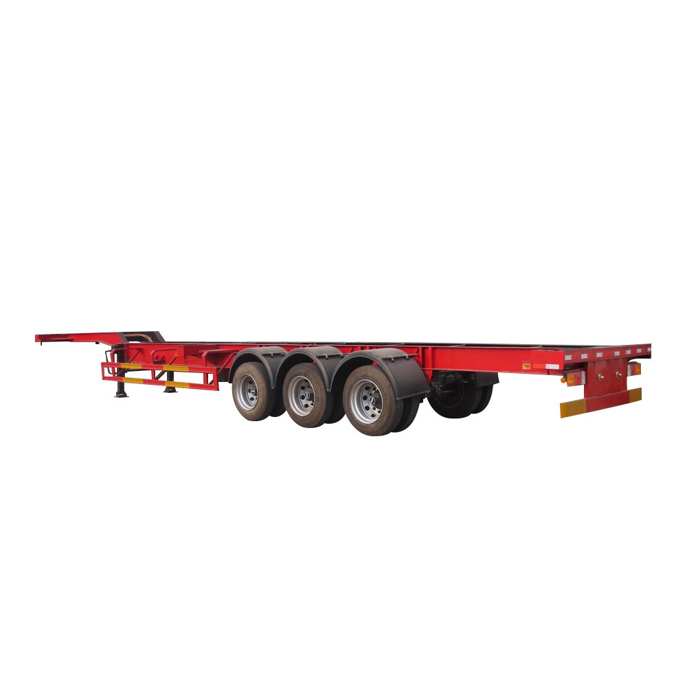 تریلر نیمه تریلر 3 محور ISO 40 Feet Contenter
