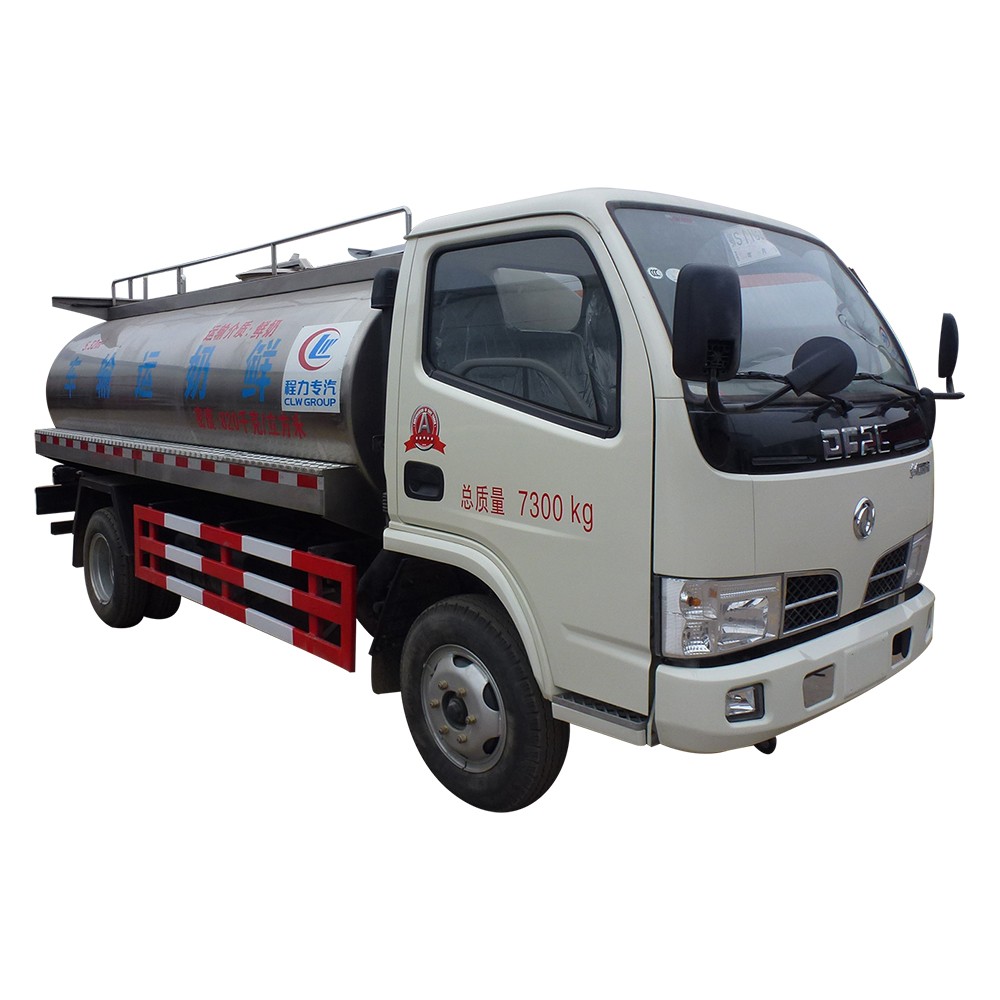 کامیون مخزن غذای مایع Dongfeng 5 Cbm
