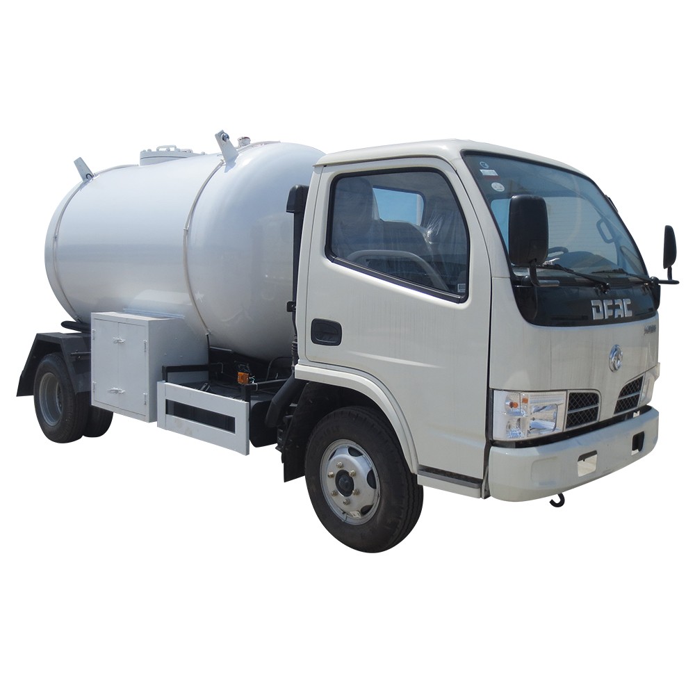 دونگ فنگ 6 چرخ 5000 لیتری تانکر تانکر LPG