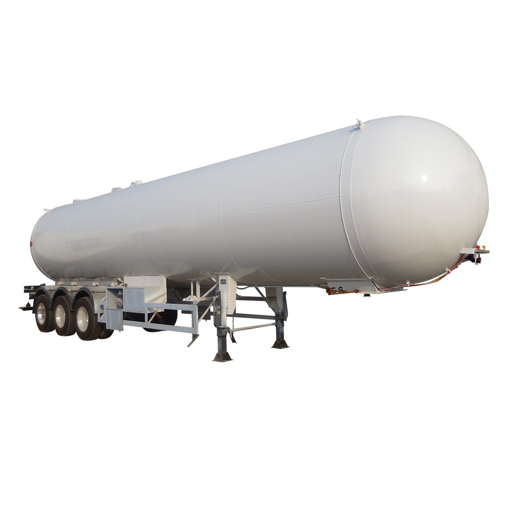 نیمه تریلر 58.5 M3 24.5 Ton Lpg Tank