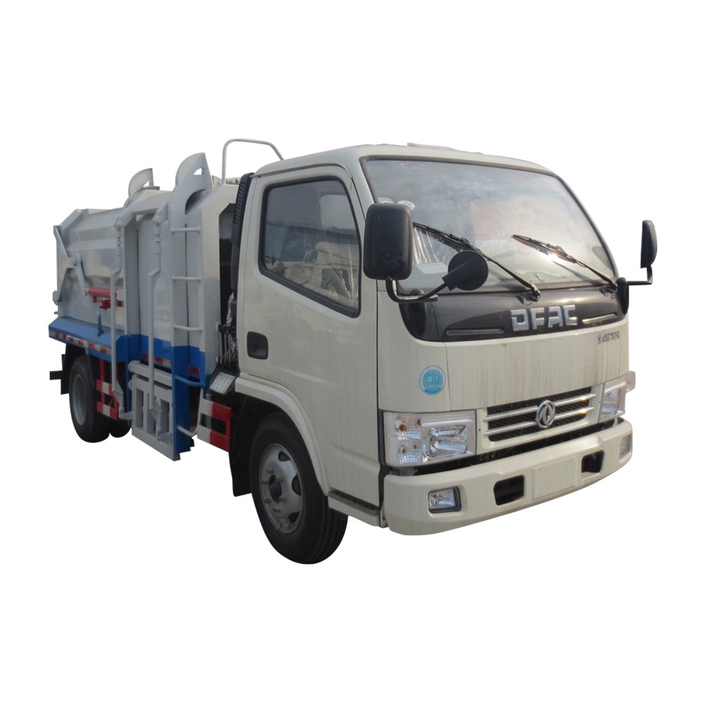 وسیله نقلیه جمع آوری زباله Dongfeng 6 Cbm