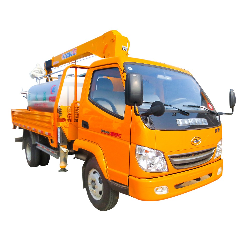 جرثقیل نصب شده 6 چرخ تلسکوپی Boom Truck